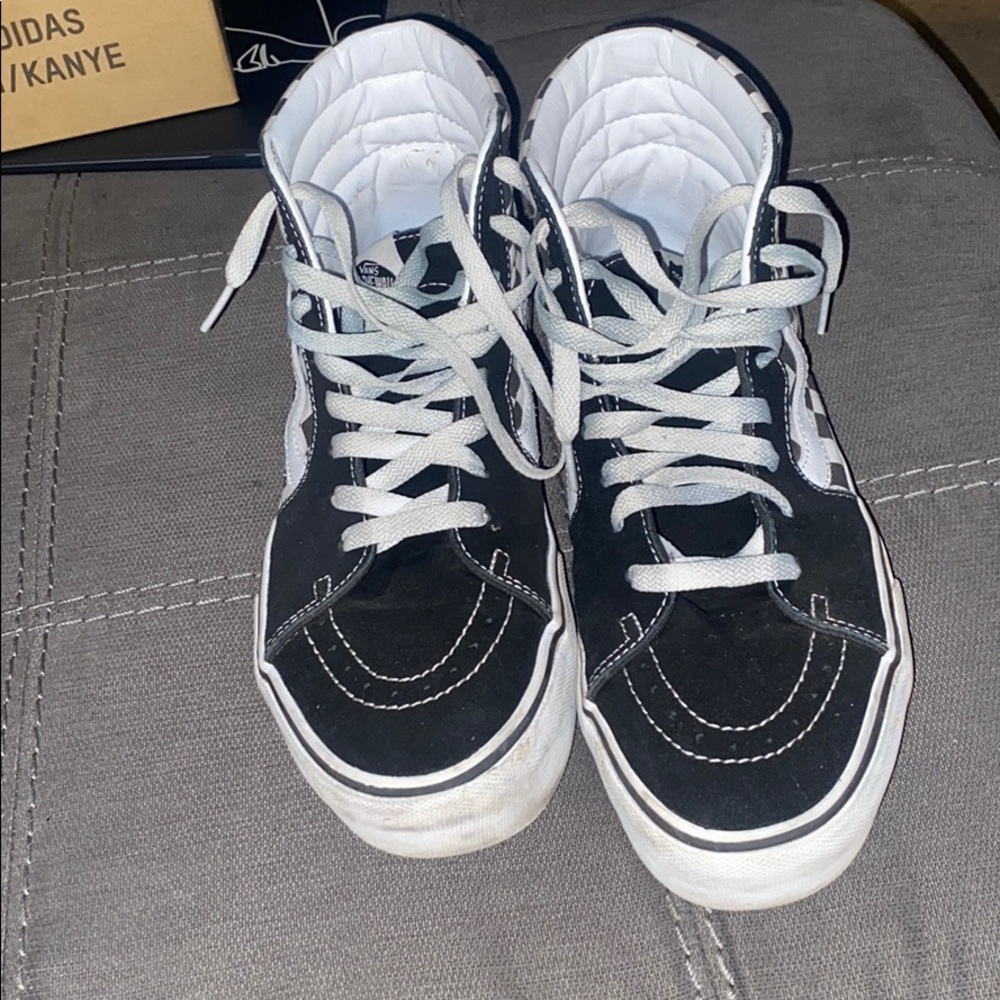 Hi top vans size 9 men used